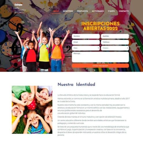 foto del sitio web Colegio Ludo Creativo